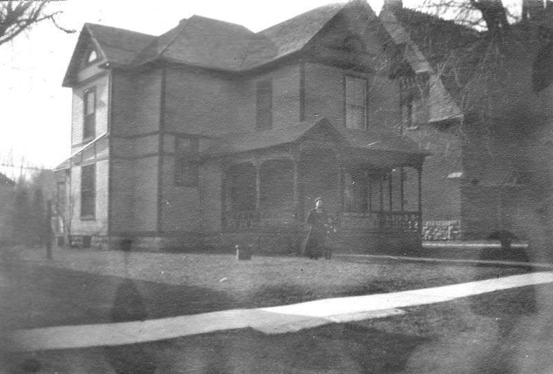 Fancy Victorian house, Hickman, Nebraska