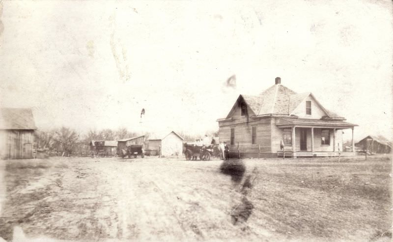 Farm house at Chadron, Nebraska