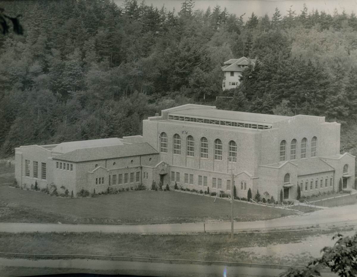 Gymnasium, Western Washington College of Education, 1937