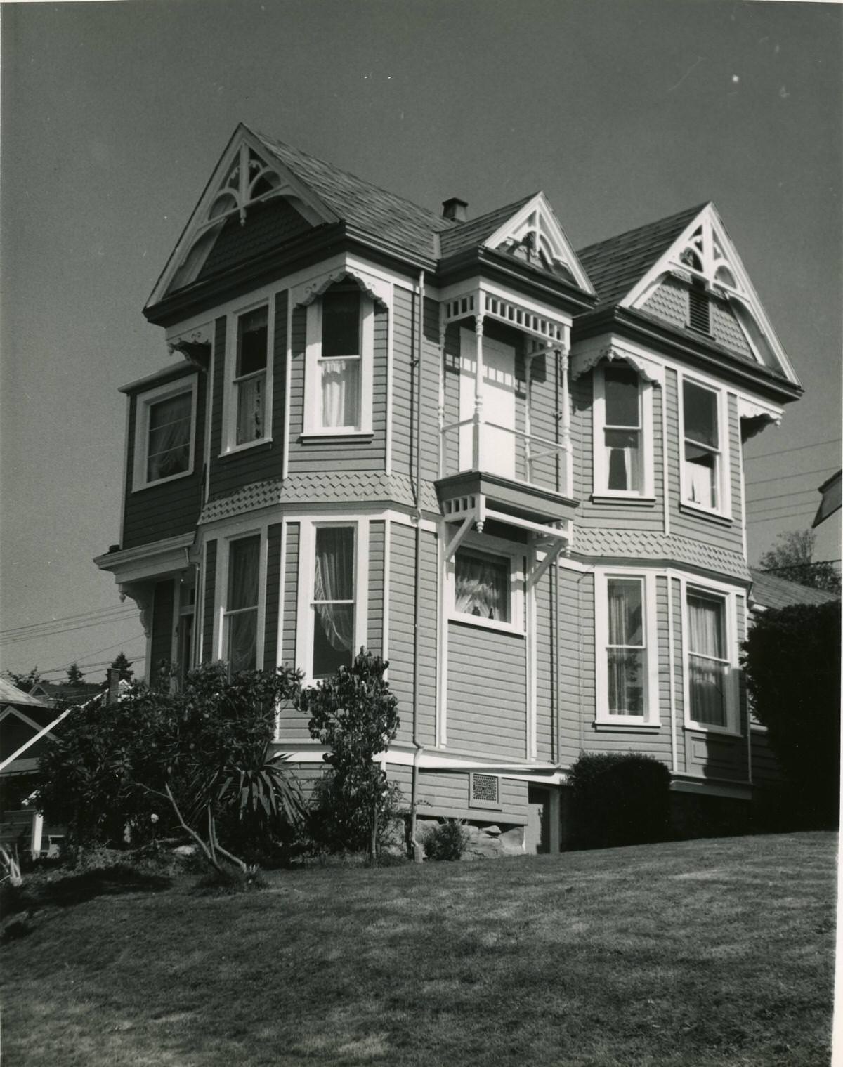 House on 15th Street, Bellingham, 1968