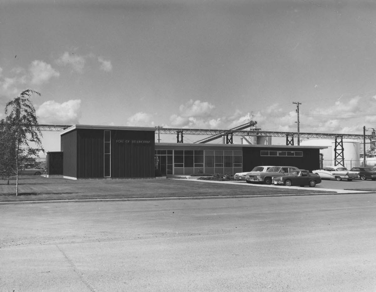 Port of Bellingham offices.1950