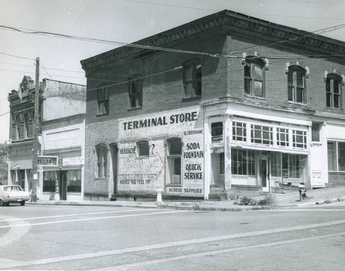 Store in Fairhaven, Bellingham, 1970