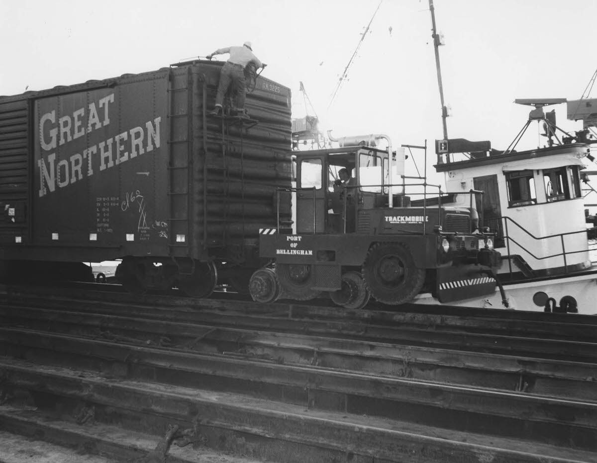 Great Northern" railcar, 1900