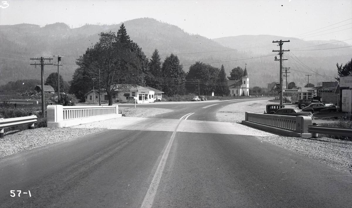Bridge near Nugents Corner, 1947