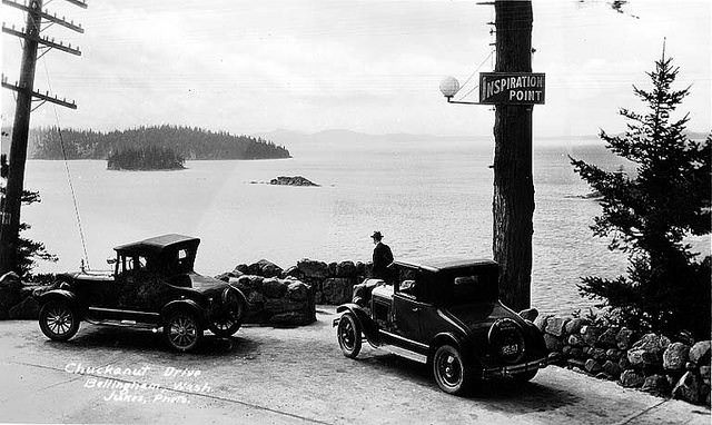 Inspiration point, Chuckanut drive, 1920
