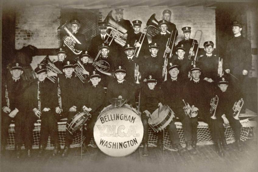 Ymca band, 1912