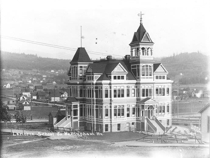 Larrabee grammar school built 1890