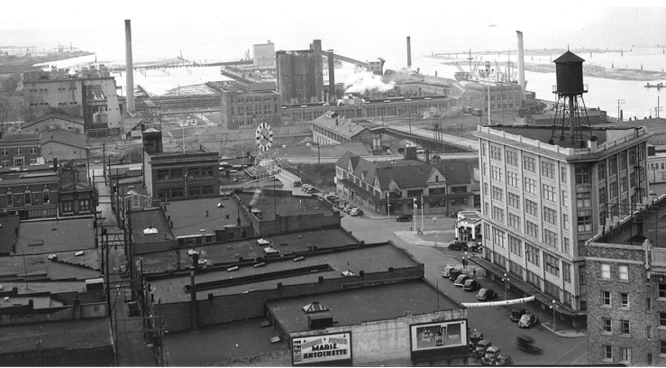 View of downtown Bellingham, 1940s