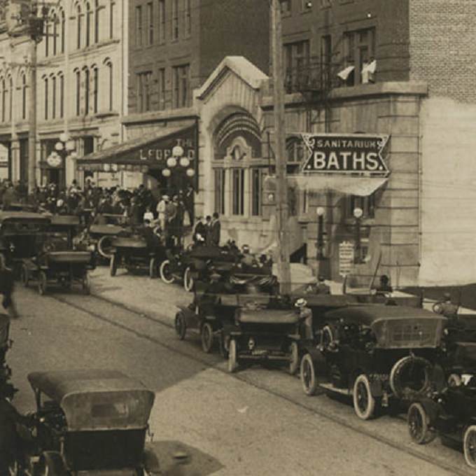 Cornwall, Leopold hotel and “sanitarium” baths, 1920