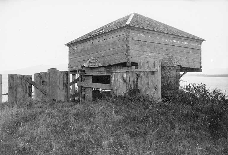 remains of fort Bellingham 1894