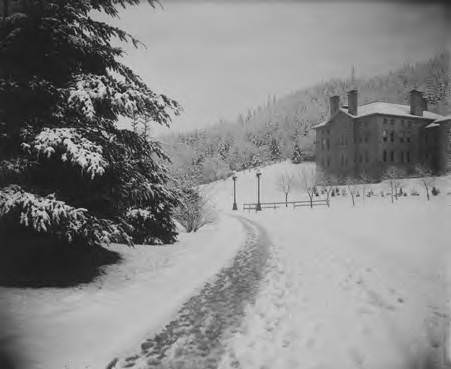 Old main at state college, 1900s