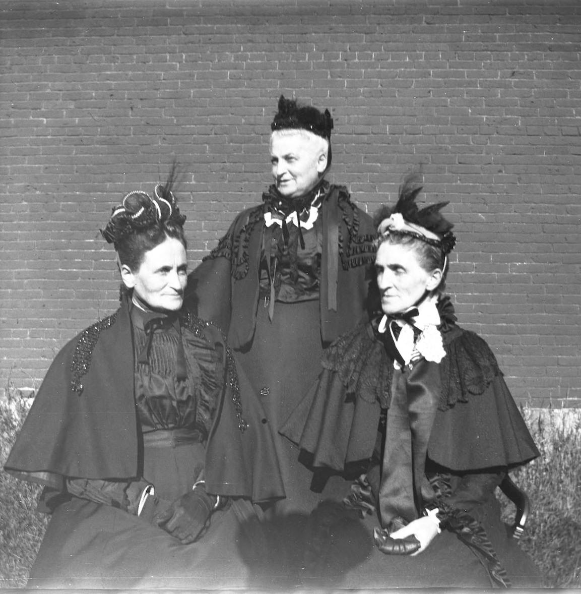 Mother, Aunt Sarah, and Aunt Orilla, September 1899