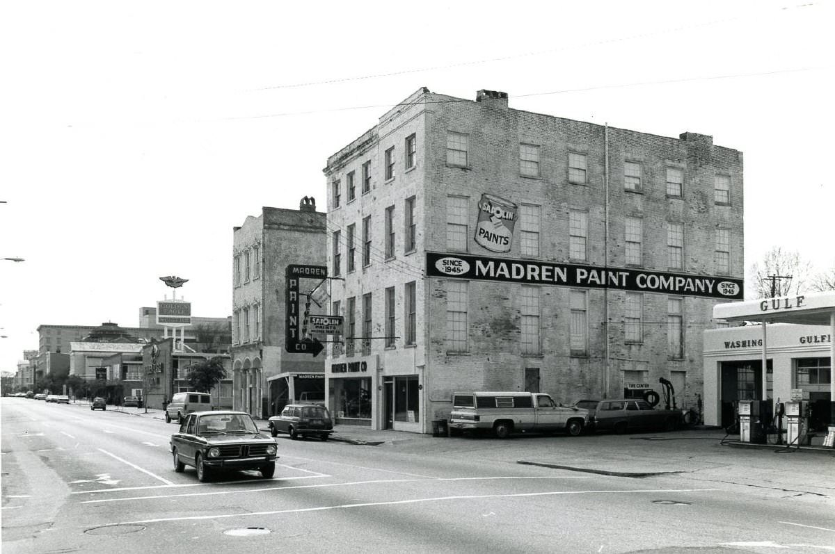 West Side of Meeting Street Below Market Street (177 Meeting Street, Madren Paint Company), 1970s