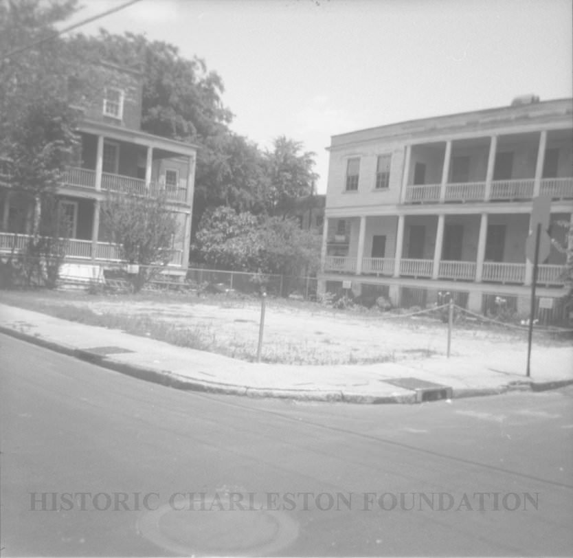 Northeast corner of Hasell and Anson Streets [46 Hasell Street], 1960