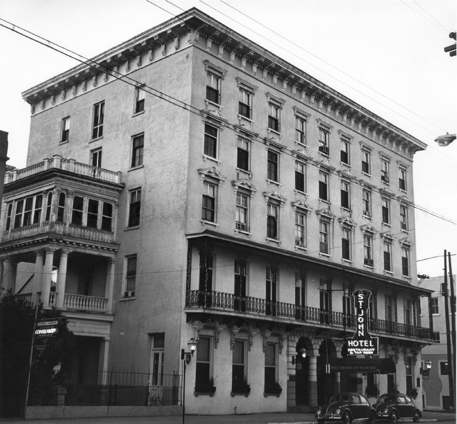 St. John Hotel (115 Meeting Street), 1960s