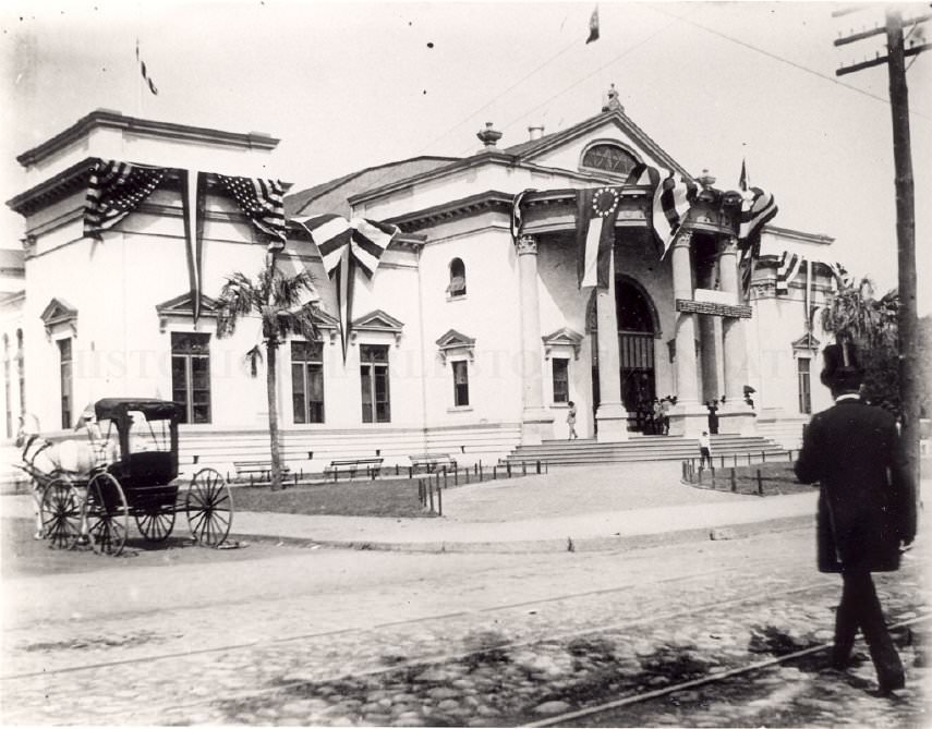 Thomson Autditorium, Confederate Veterans Reunion, 1902
