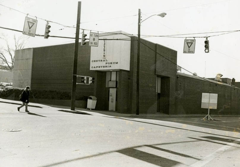 The Central Forum Cafeteria, Charlotte, 1980s