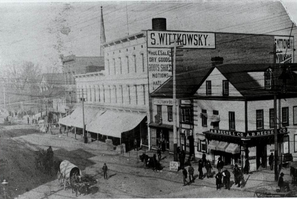 Samuel Wittkowsky's Dry Goods Store, 1890