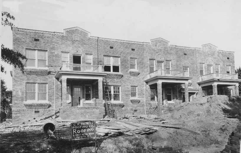 H.D. Dennis Apartments at Hopedale and Granville Roads, 1928