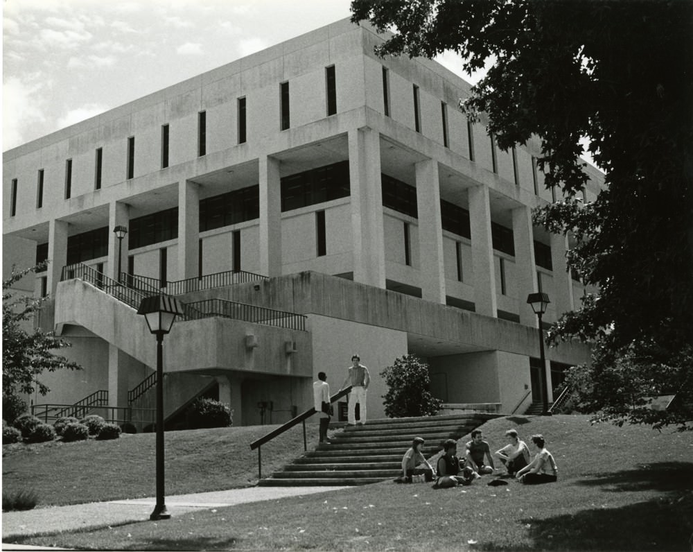 Library (Exterior) After Construction, 1980s