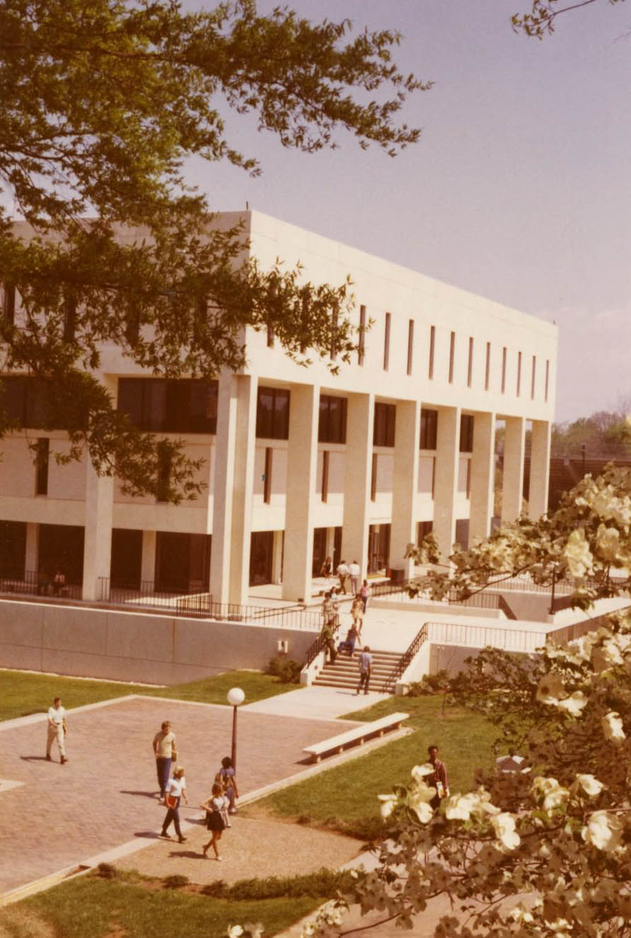 Library (Exterior) After Construction, 1970s