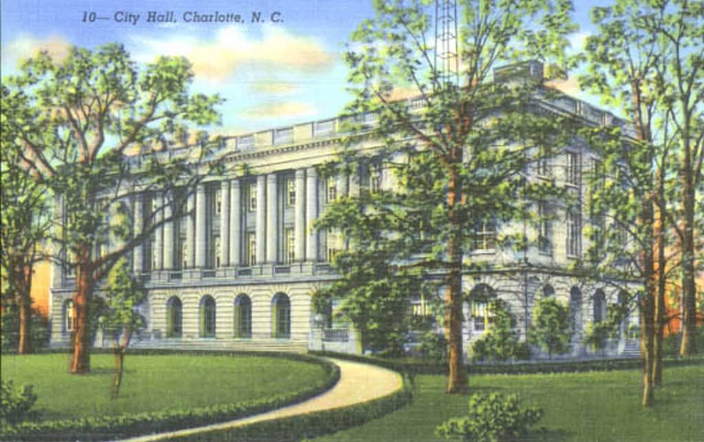 Charlotte City Hall, 1927