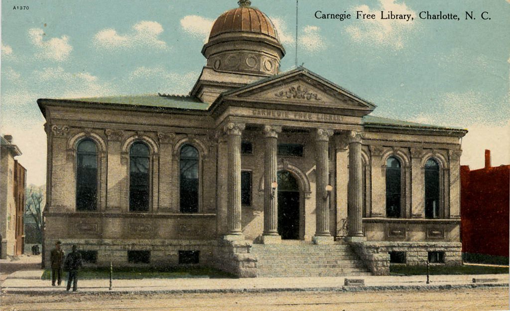 Carnegie Library of Charlotte, 1908