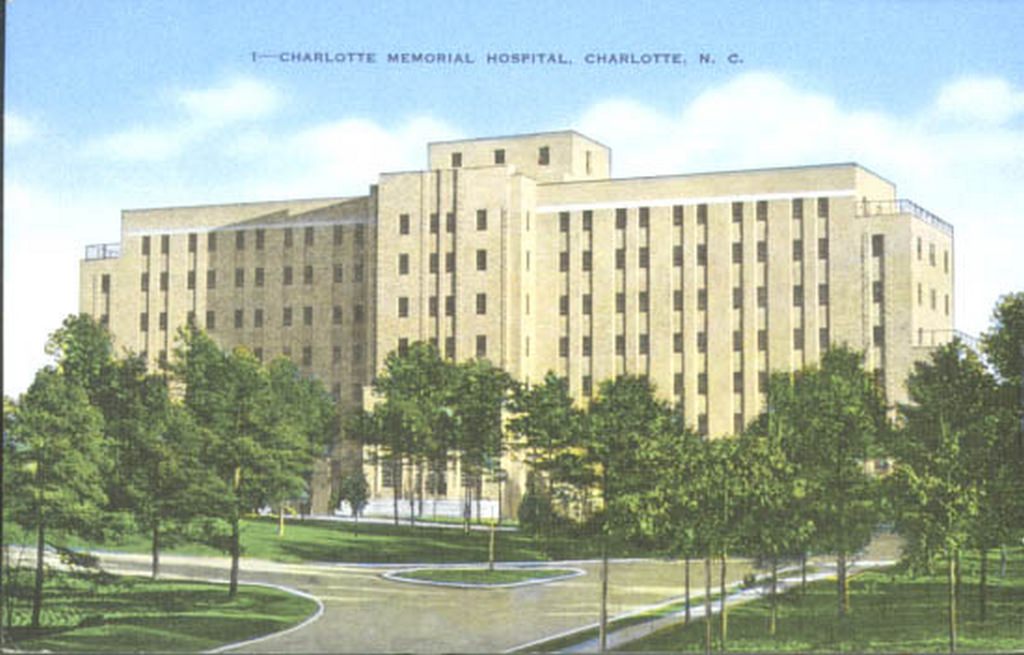 Charlotte Memorial Hospital, 1940