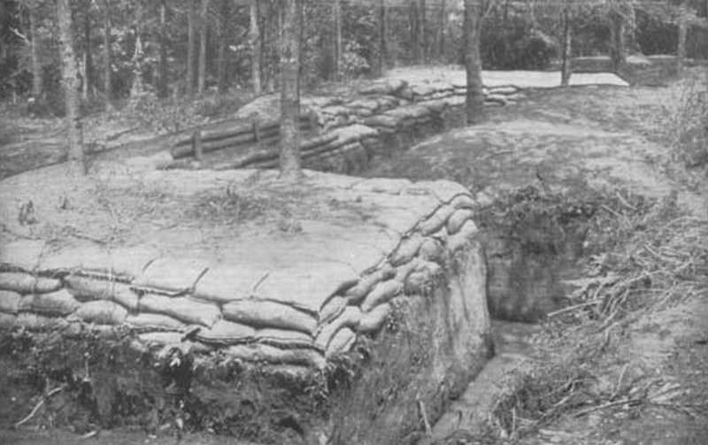 Camp Greene Trenches, 1918