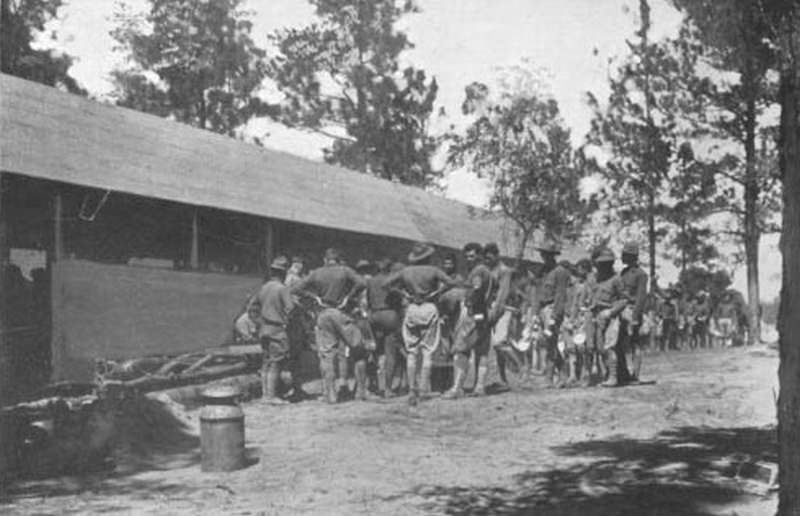 Camp Greene Mess Hall.1918