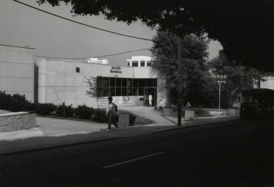 Majors Bookstore, Charlotte, 1970s