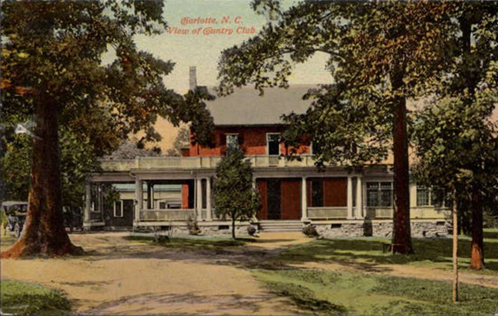Lake at Charlotte Country Club, 1917