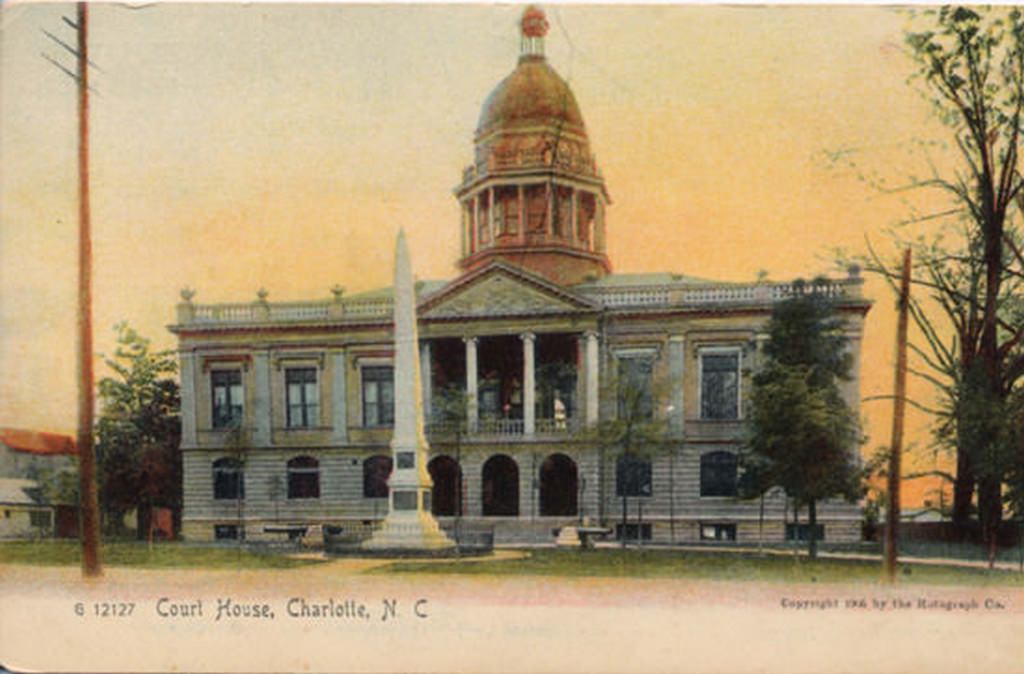 Fourth Mecklenburg Court House and Lawyers Building, 1920