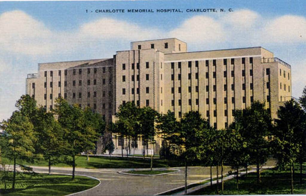Charlotte Memorial Hospital, 1940
