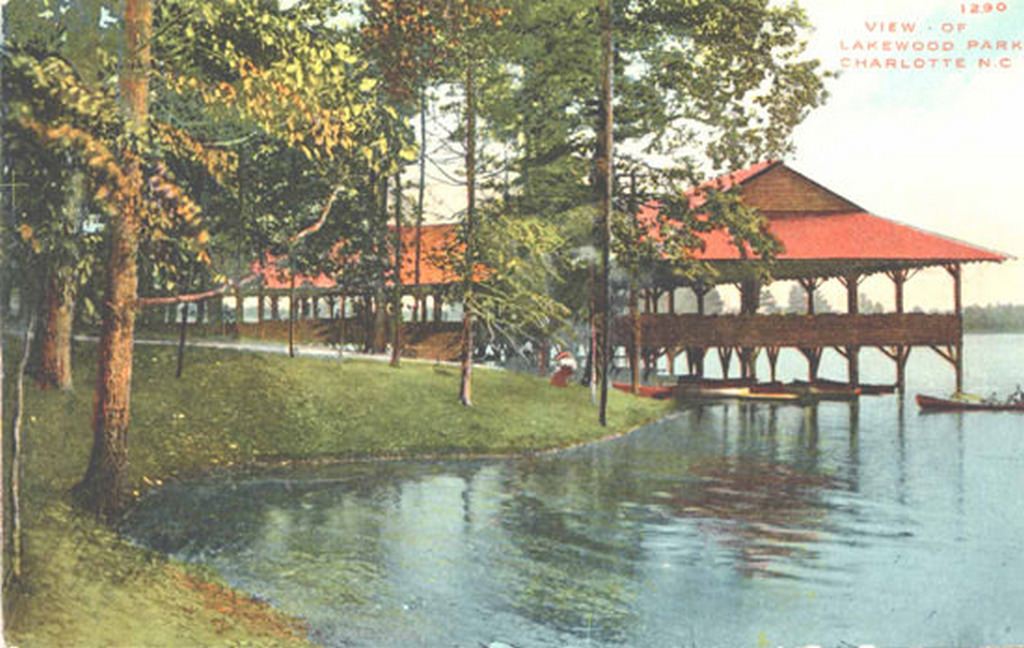 Lakewood Park was located on the west side of Charlotte, 1910