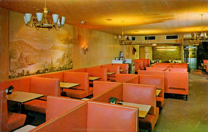 Anderson's Restaurant (Interior), 1960