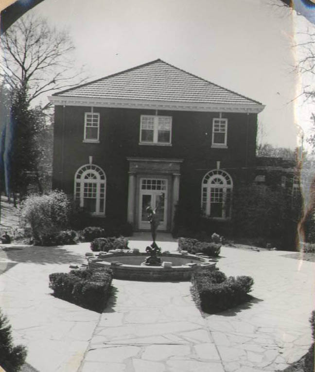 Diana Courtyard and Morrison Hall, 1960s