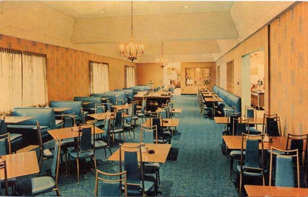 Bailey Cafeteria (Interior View), 1965