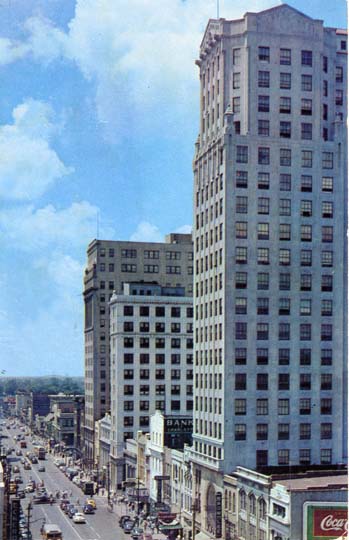 Uptown Charlotte, 1958