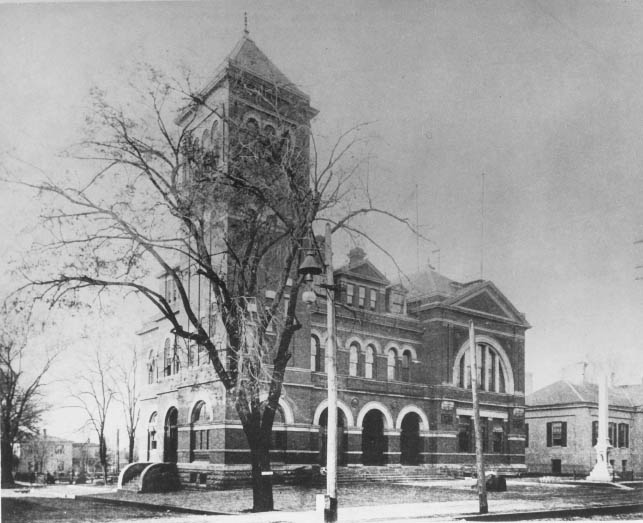 United States Post Office in Charlotte, 1910