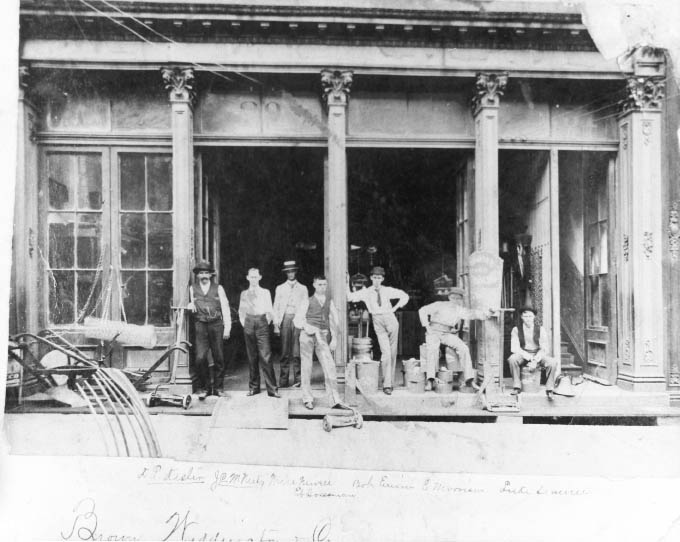 Brown & Weddington Hardware Store, 1890
