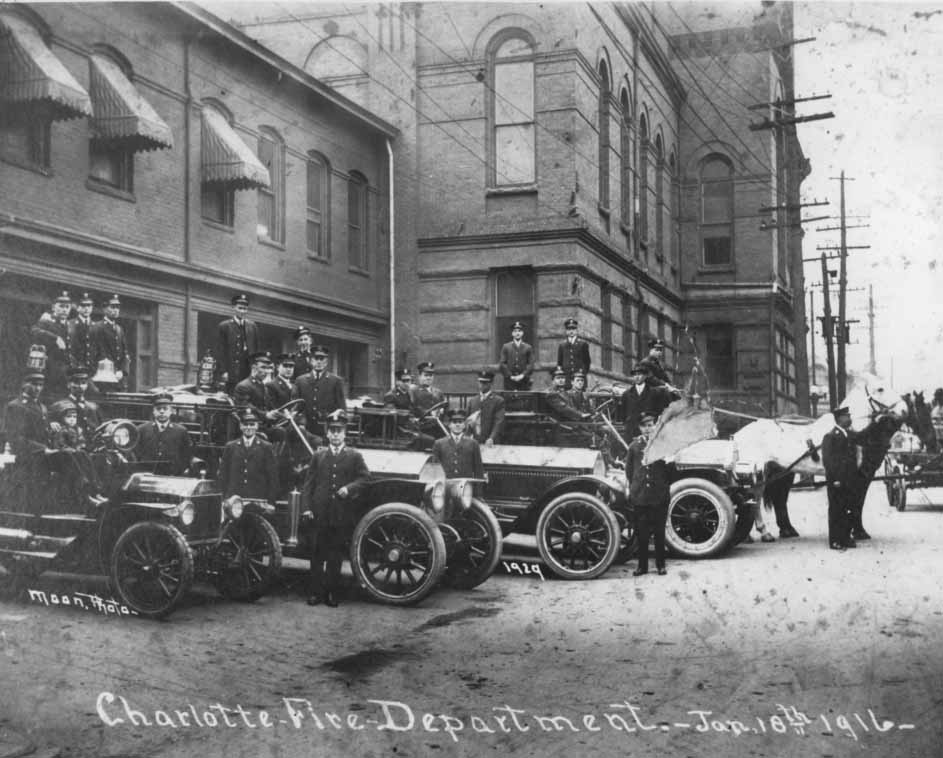 Charlotte Fire Fighters, 1916