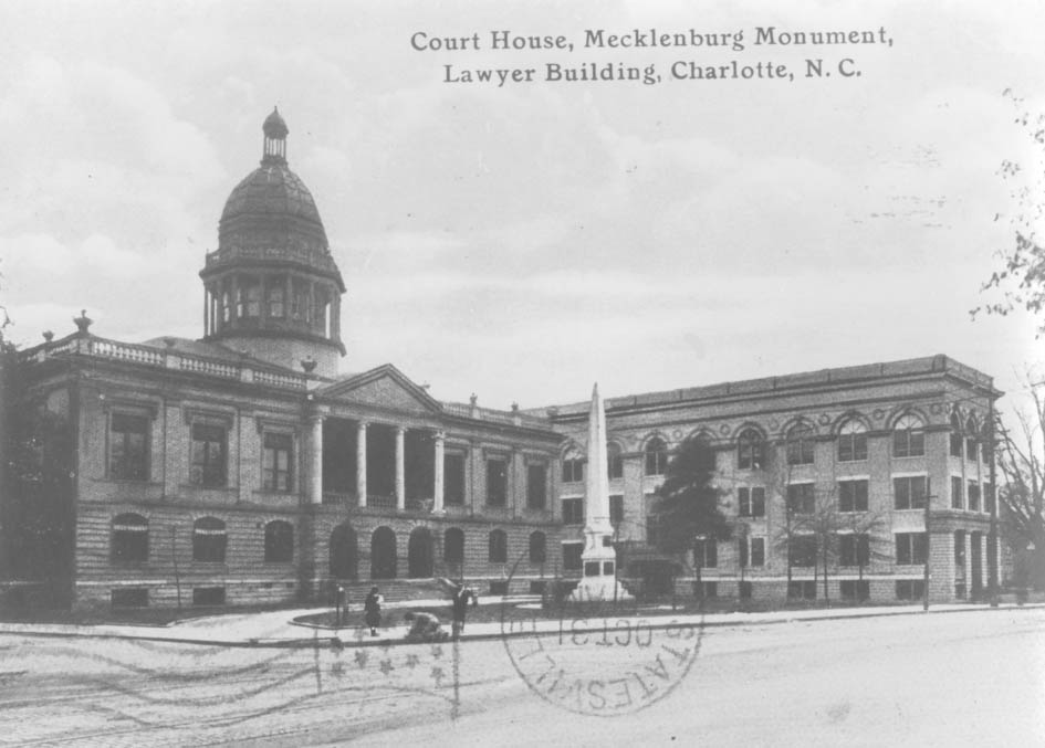 Courthouse and law building, 1911