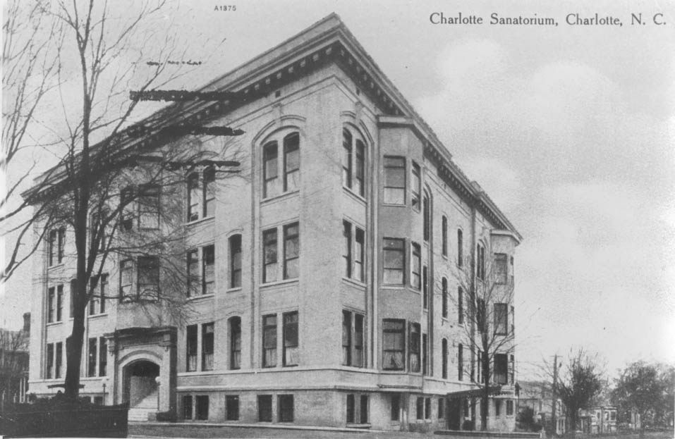 Charlotte Sanitarium, 1909