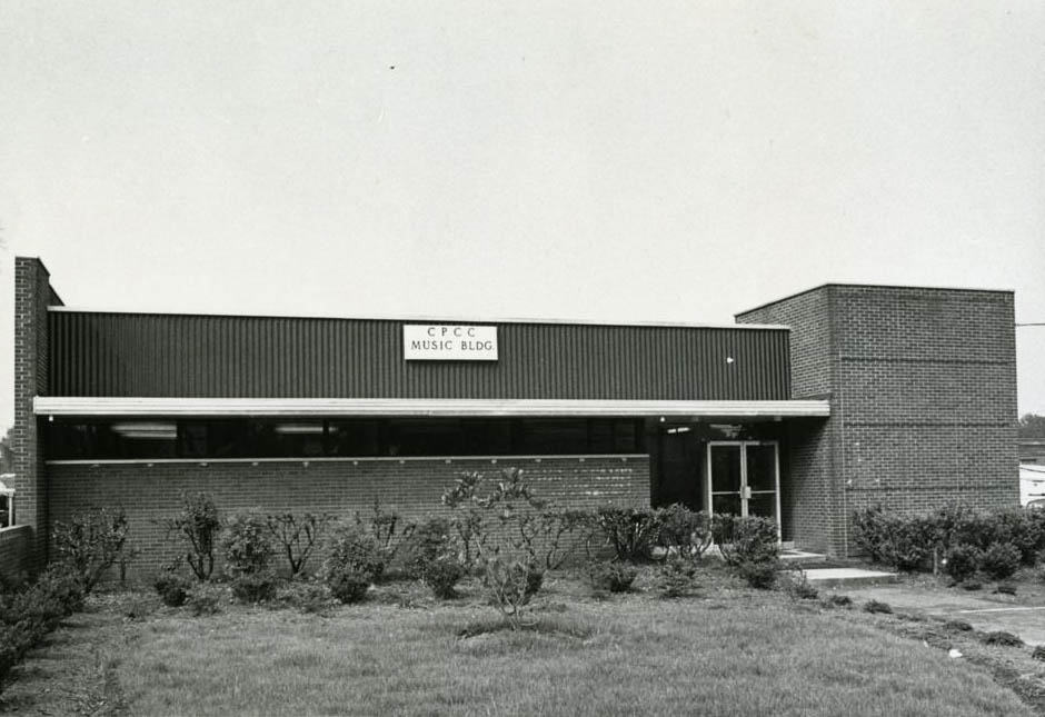 The Music building, performing arts, 1950s