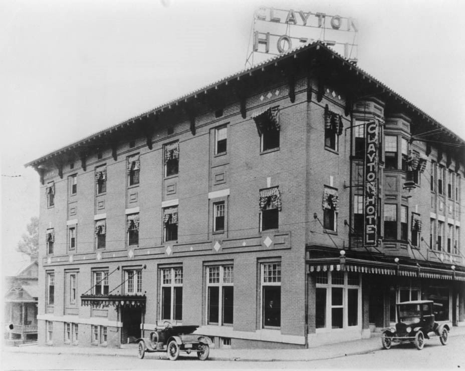 Clayton Hotel, 1920