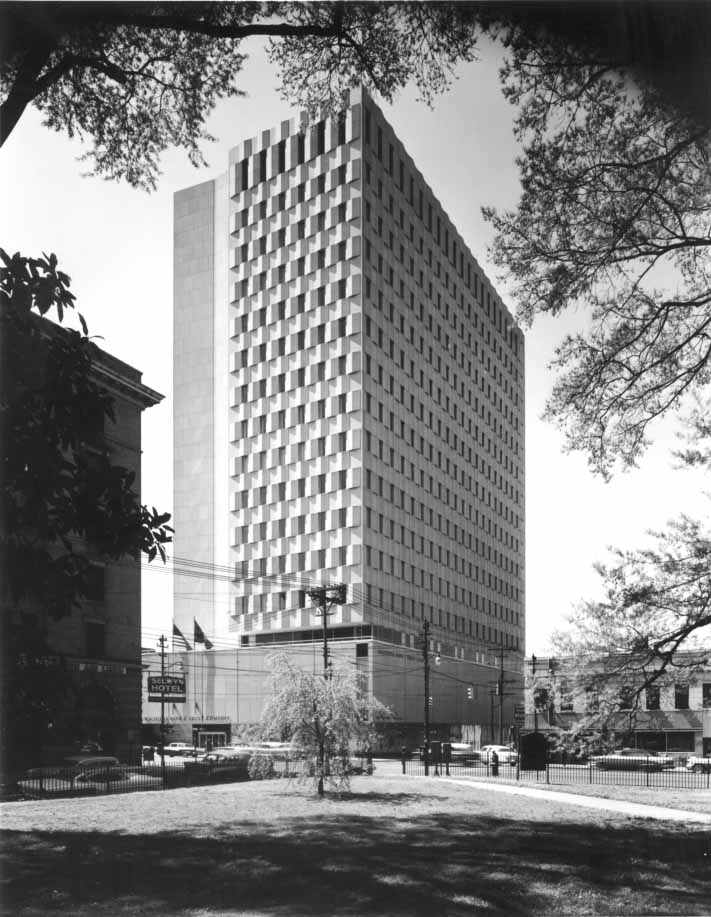 The Wachovia Bank Building on South Tryon Street, 1961