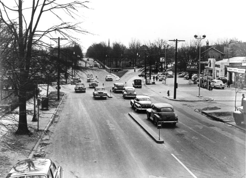 Morehead Street near Dilworth Road, 1950