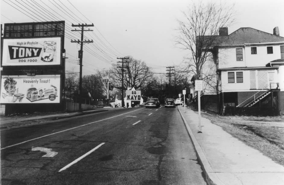 Cecil Street Now Kings Drive, 1955
