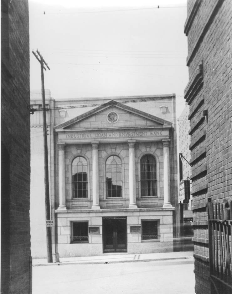 Industrial Loan and Investment Bank, 1929